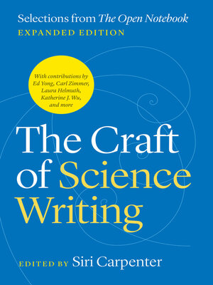 The Craft of Science Writing - ebook